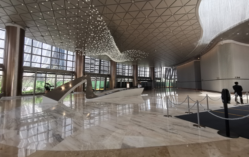 富泽人寿大厦大堂