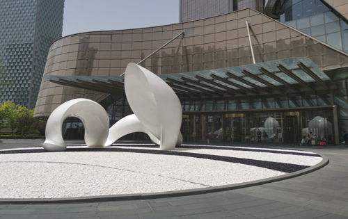 富泽人寿大厦正门